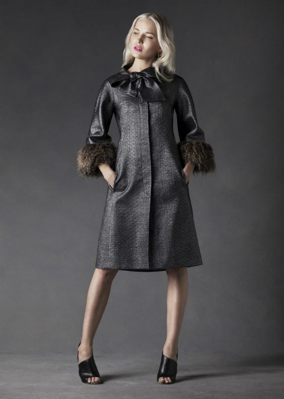 Black Wool Coat by Maire Forkin Dublin