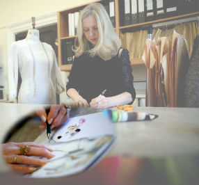 Dublin Fashion Designer, Maire Forkin