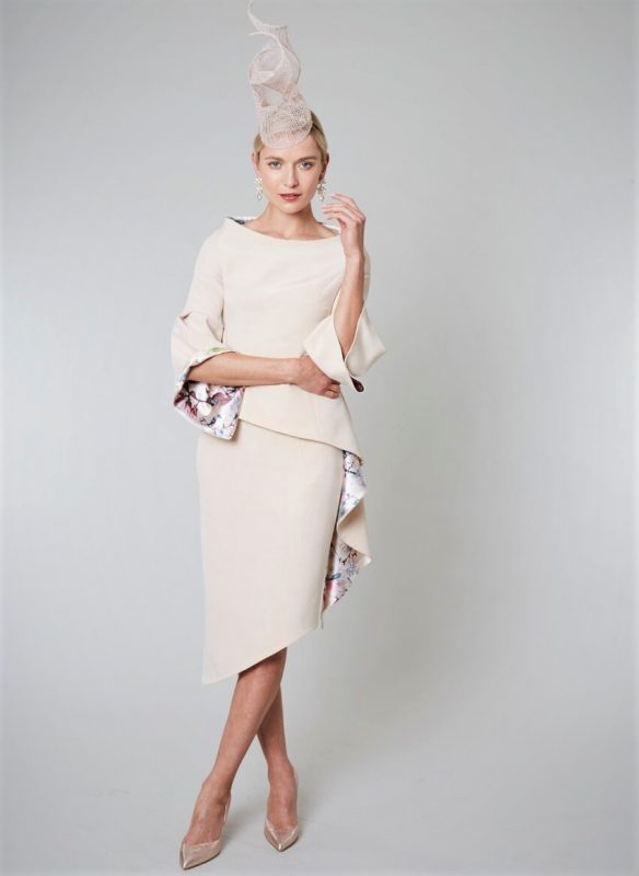 ustom made designer Cream Dresses | Maire Forkin Designs