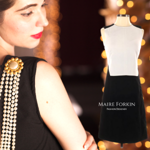 Black Custom Made Dress Maire Forkin