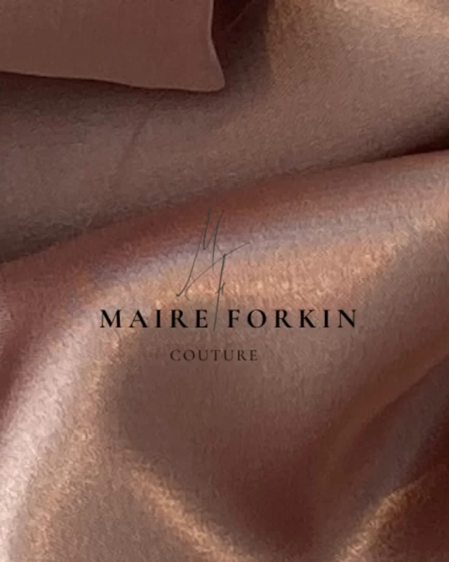 S I L K  S T O R Y 
"This luxurious rose-bronze silk fabric is made by the Italian and French mills that work with us, and is ideal for creating bespoke couture pieces. It has a beautiful drape and a subtle sheen, and makes up beautifully"  Maire 

#MaireForkinDesigns #CoutureFabric #LuxurySilk #MadeToMeasure #IrishDesign #OccasionWear #TimelessElegance